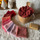 Lingettes Lavables / Cotons Lavables / 100% Micro Eponge Bambou