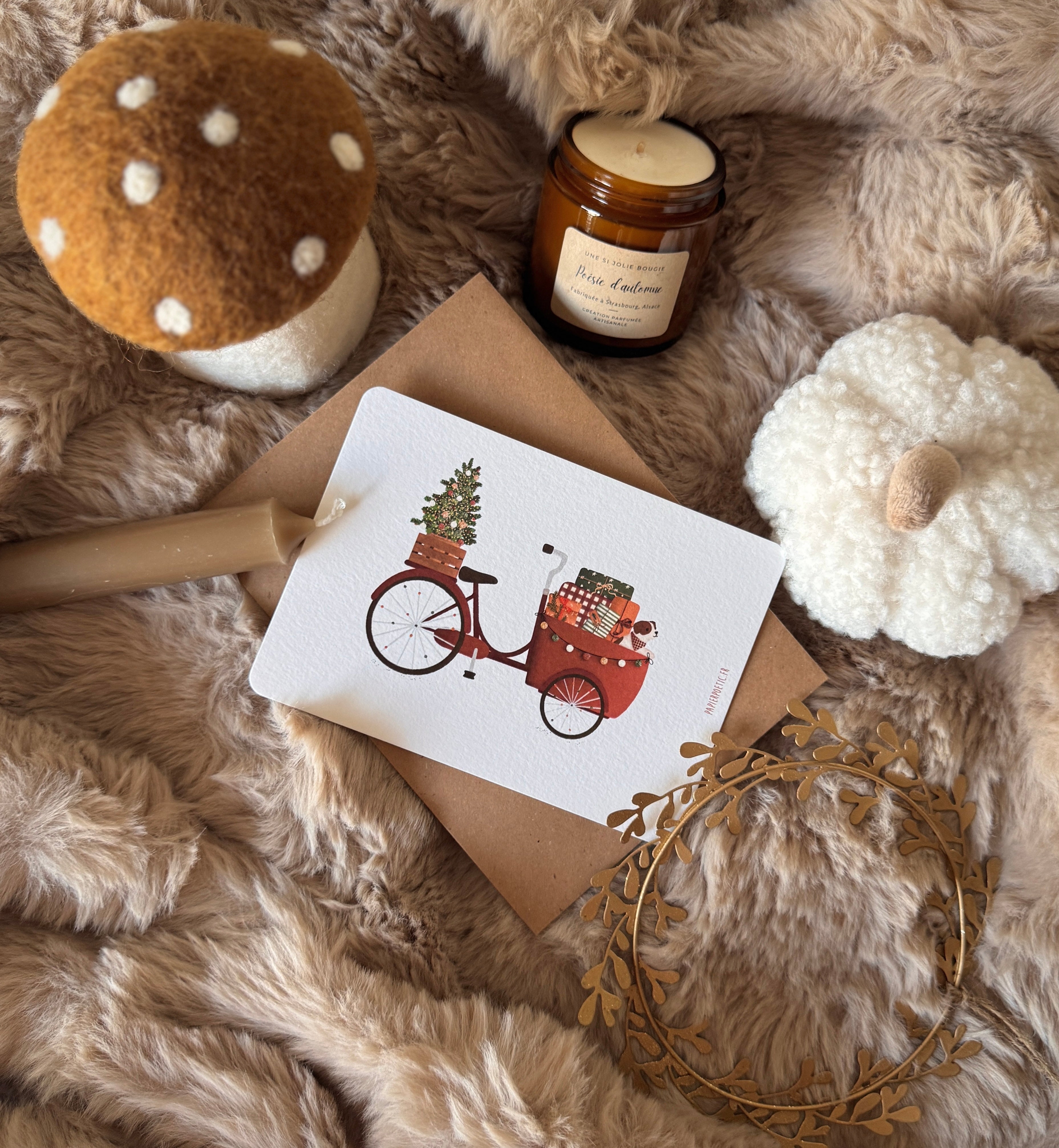 Carte "Cargaison de Noël"