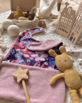 Bavoir Grand Bout'Chou / Tissu Imperméable Osaya - Bambou Pétale