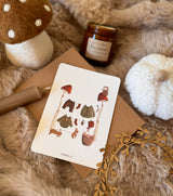 Carte "Linge en Forêt"