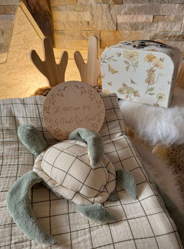 Doudou Tortue  / Double Gaze Jacques Vert