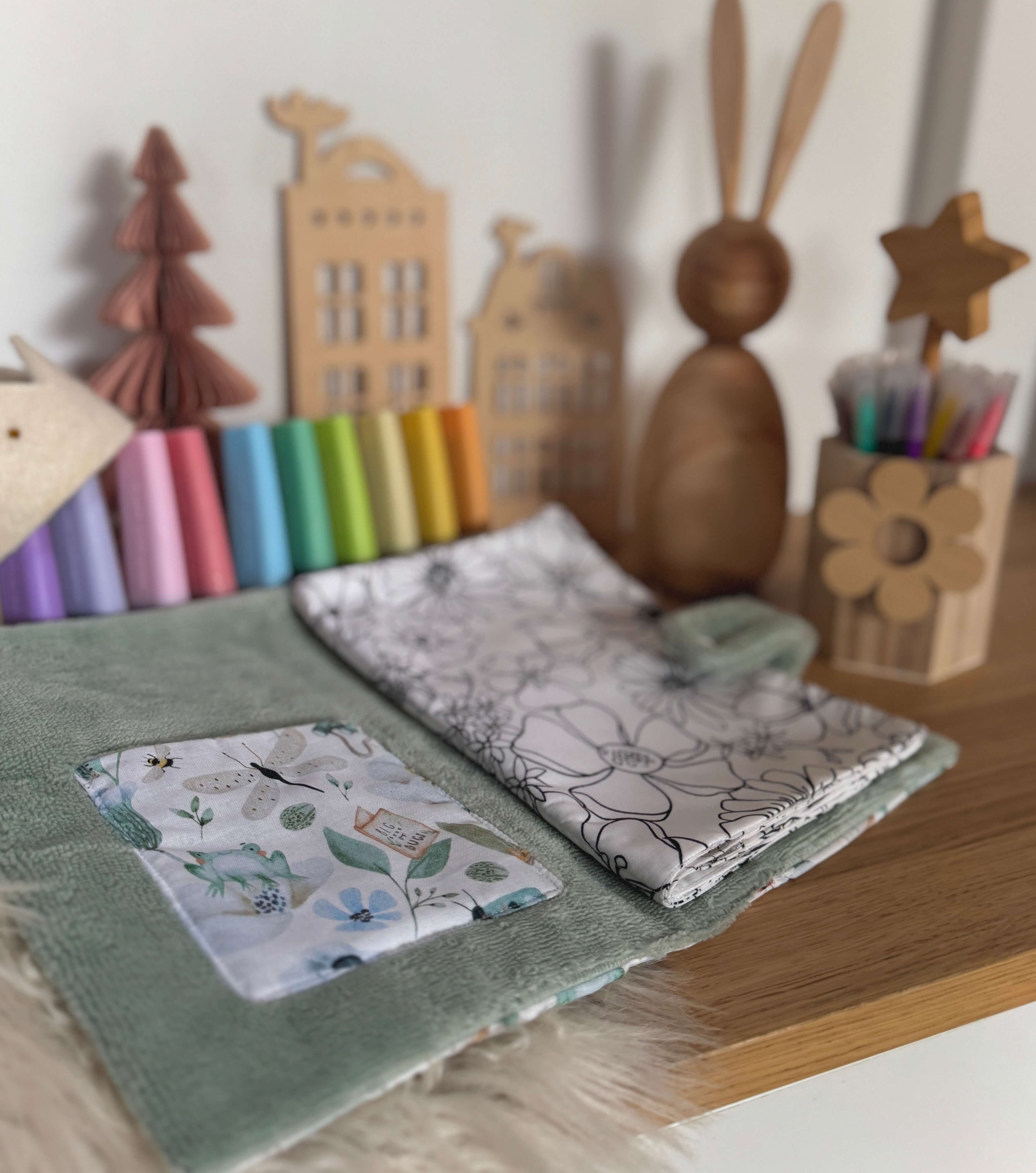 Cahier de Coloriage Lavable / Nato