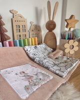 Cahier de Coloriage Lavable / Mariette