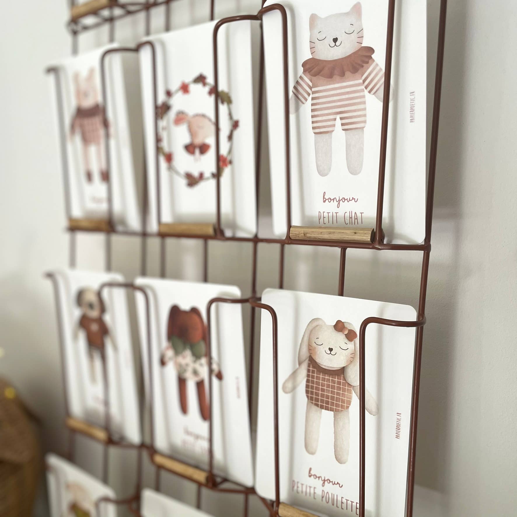 Carte “Doudou Chat blanc"