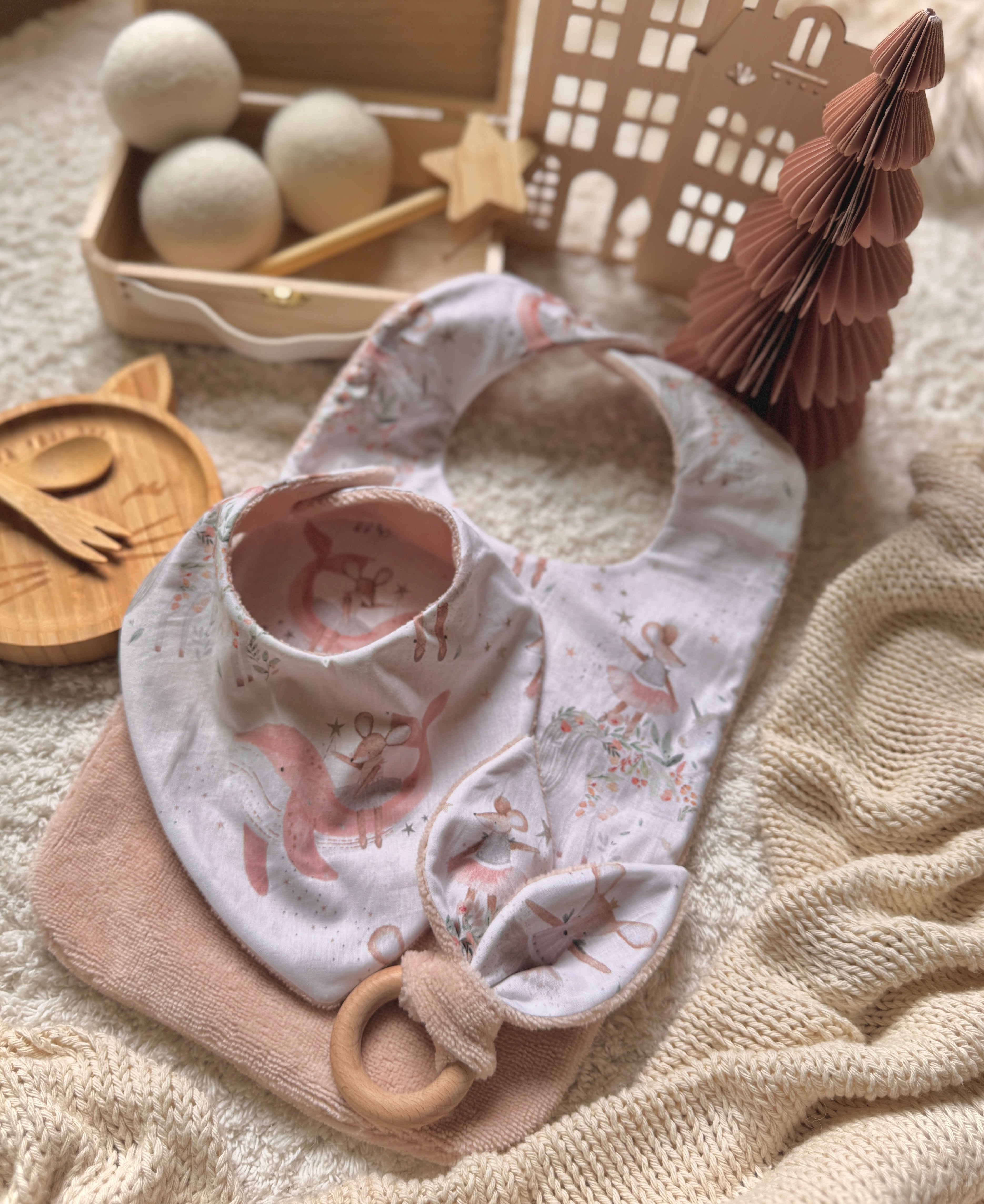 Bavoir Grand Bout'Chou / Mariette