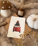 Carte "En voiture sapin"