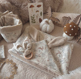 Anneau oreilles de Lapin en hêtre / Double Gaze Kirsten