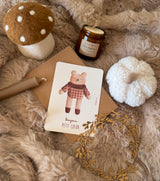 Carte “Doudou Ours blanc"