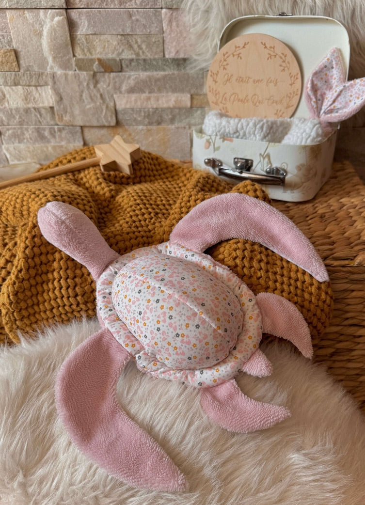 Doudou Tortue  / Kamil Rose Thé