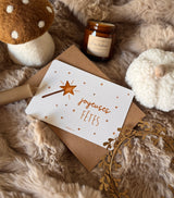 Carte "Baguette de fête" - Joyeuses Fêtes