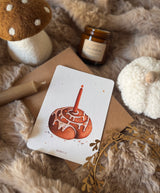 Carte "Cinnamon rolls anniversaire"