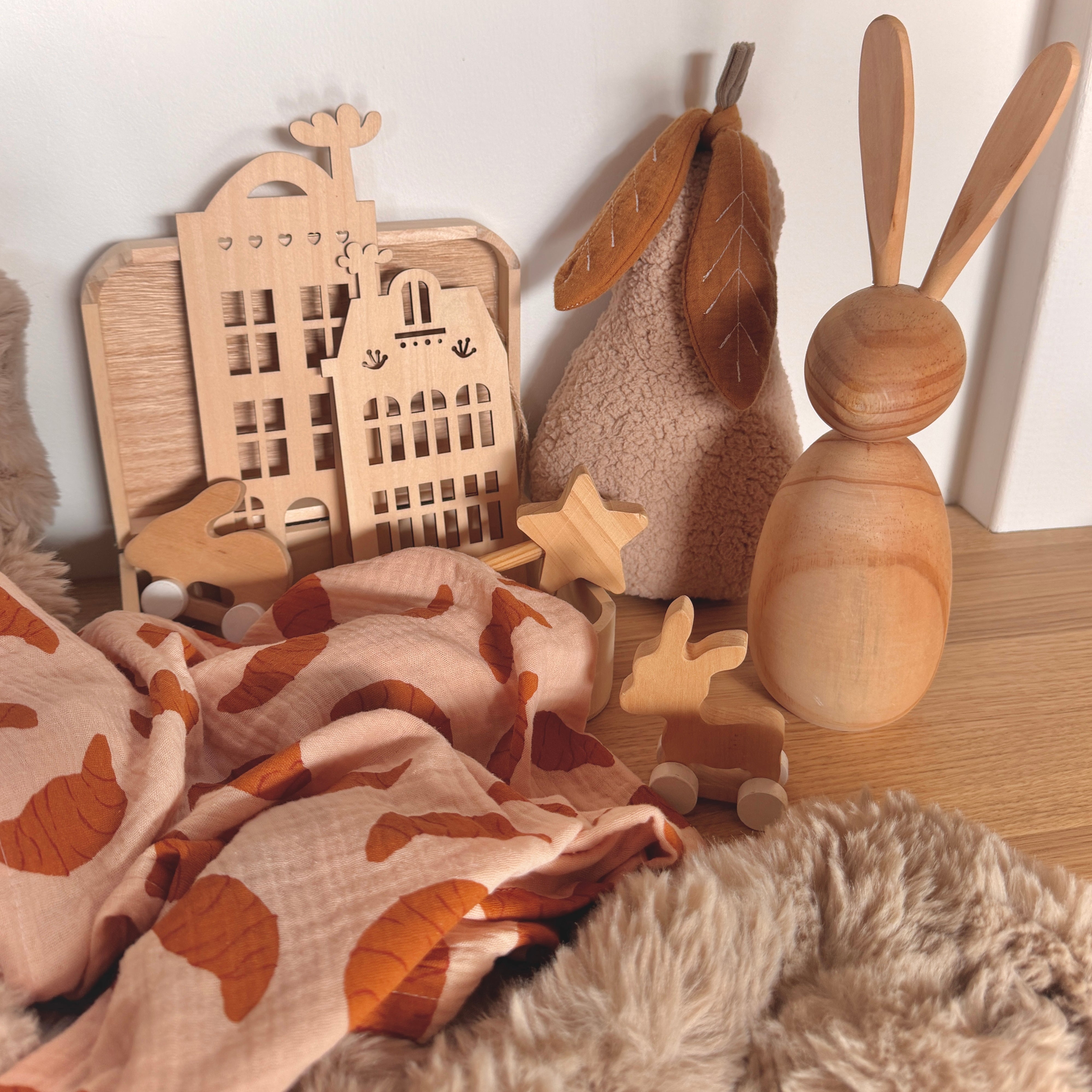 Lange en Double Gaze / Croissant