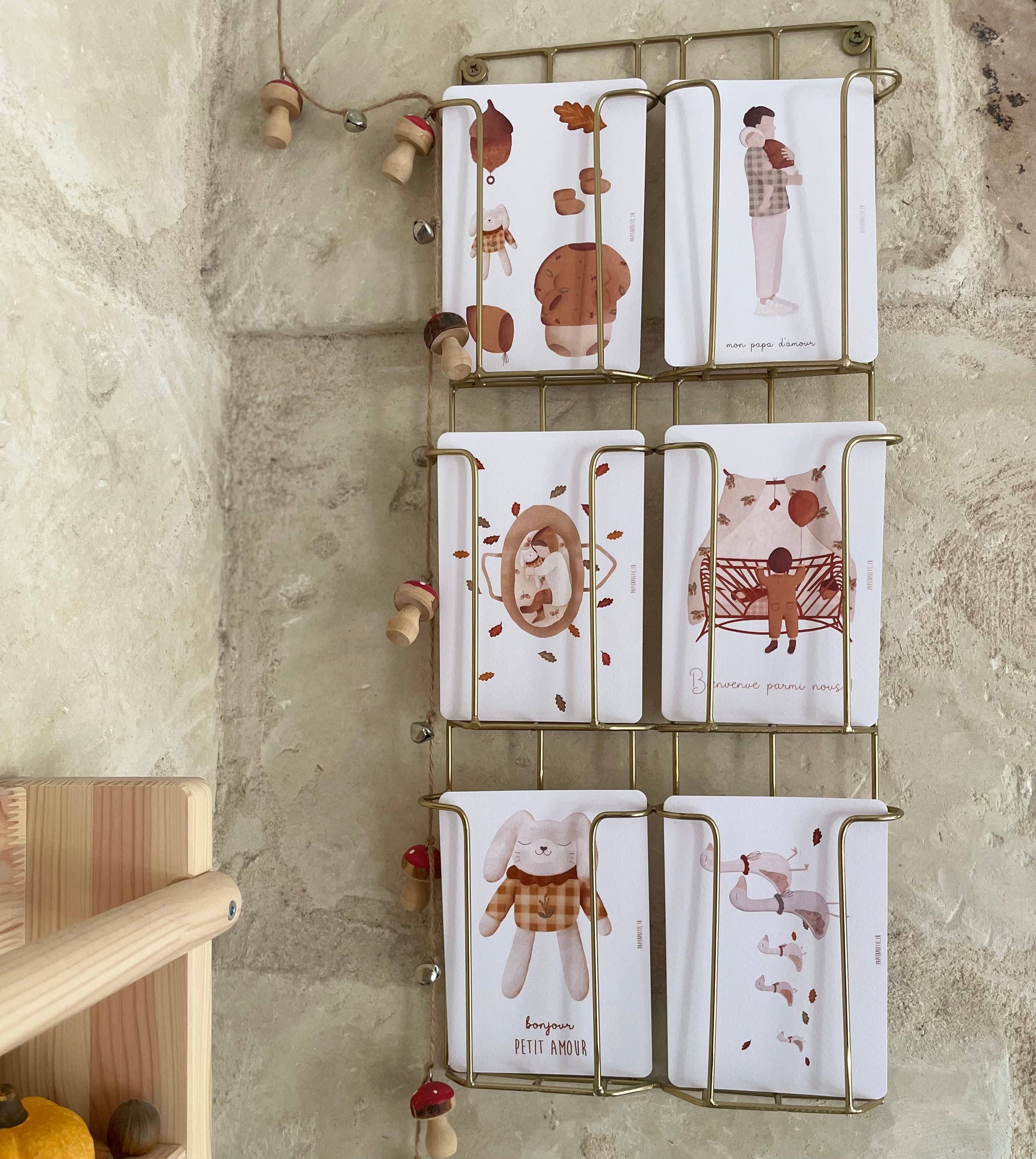 Carte "Bienvenue parmi nous"