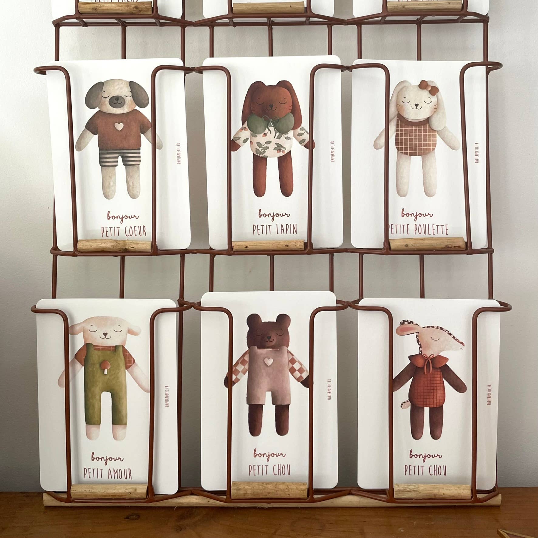 Carte “Doudou Ours marron"