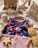 Bavoir Grand Bout'Chou / Tissu Imperméable Osaya - Bambou Pétale