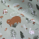 Liste de Naissance Vanessa - Housse Matelas à Langer + Matelas - Canada / Bambou Caramel + 3 Changes (Ecru / Camel / Romarin)