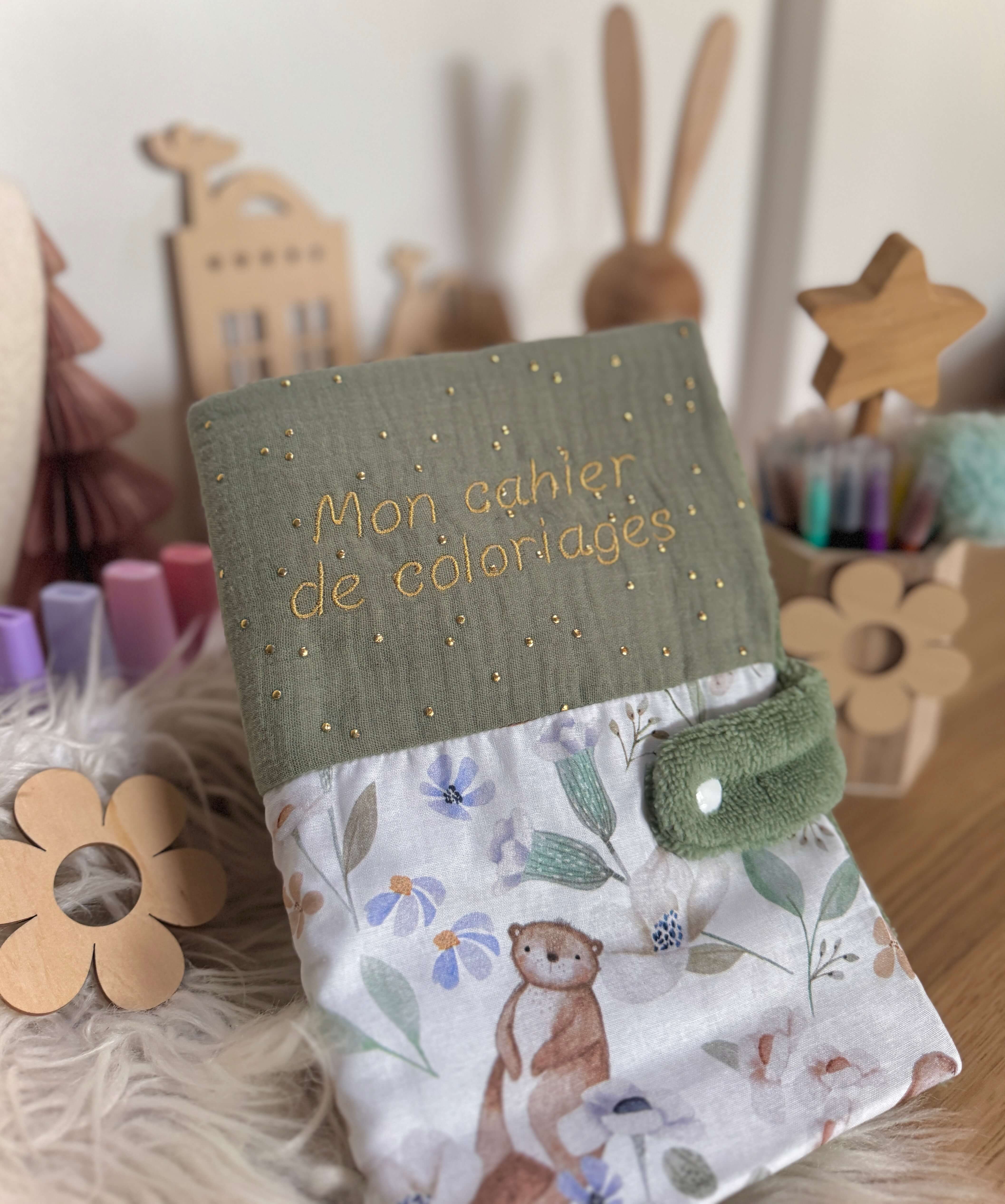 Cahier de Coloriage Lavable / Cléonie