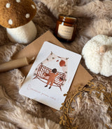 Carte "Bienvenue parmi nous"