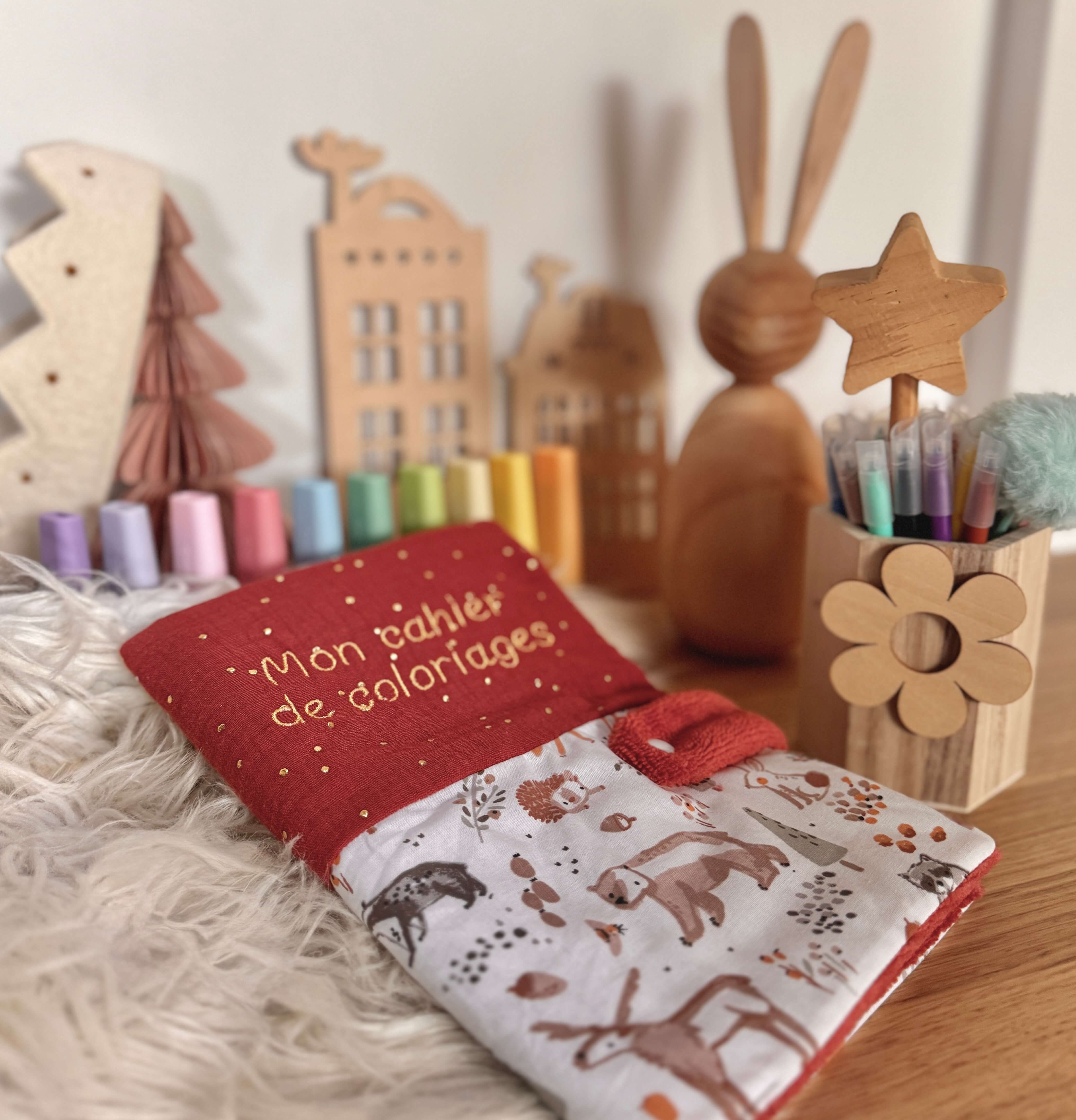 Cahier de Coloriage Lavable / Ottawa