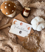 Carte "Félicitations Ballon Lune"