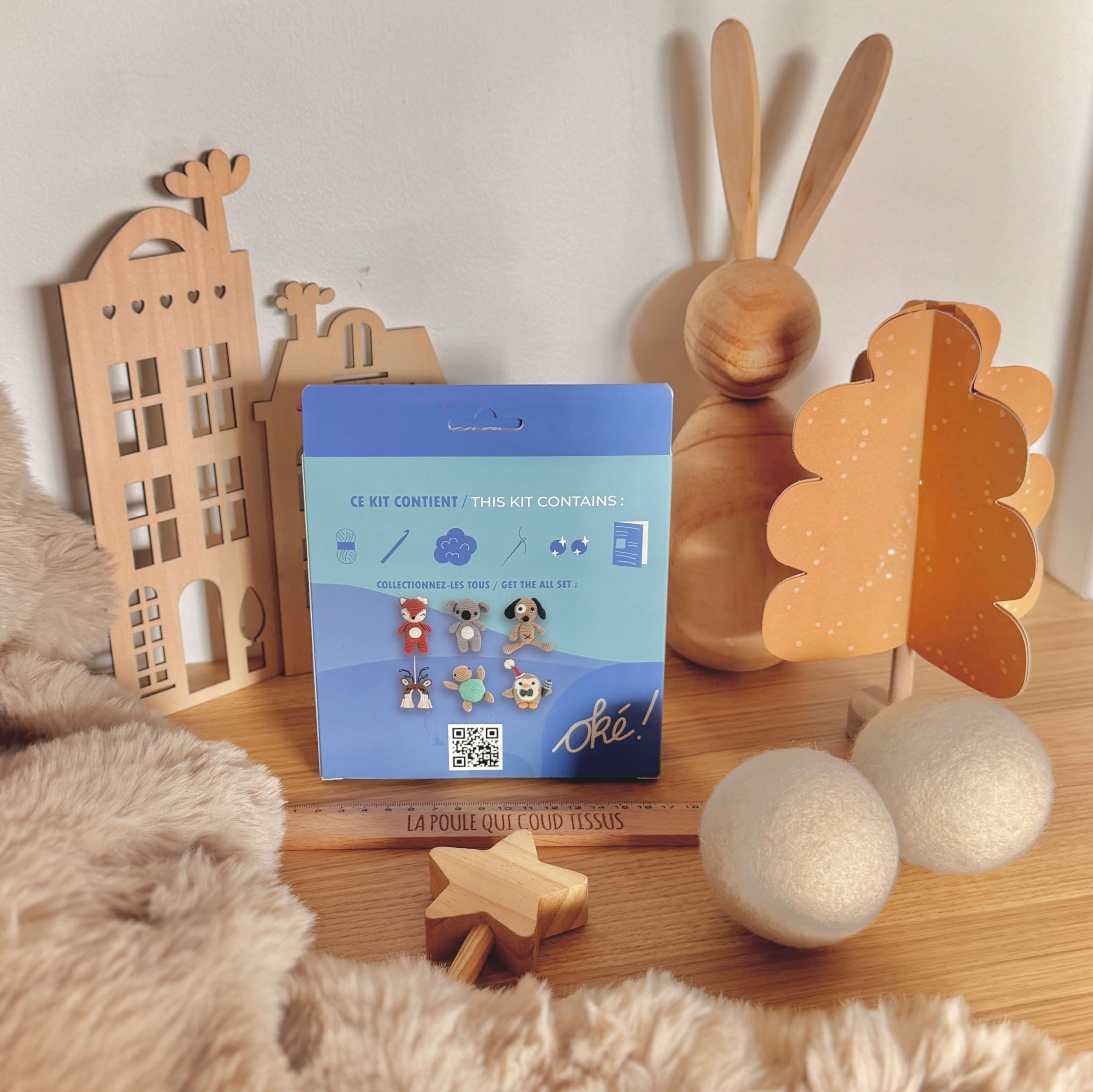 Kit Amigurumi -☃️ Snow Le Bonhomme de Neige ☃️