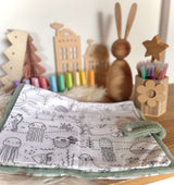 Cahier de Coloriage Lavable / Cléonie