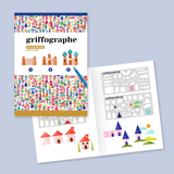 Kit de dessins créatifs avec pochoirs / Griffographe