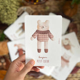 Carte “Doudou Ours blanc"