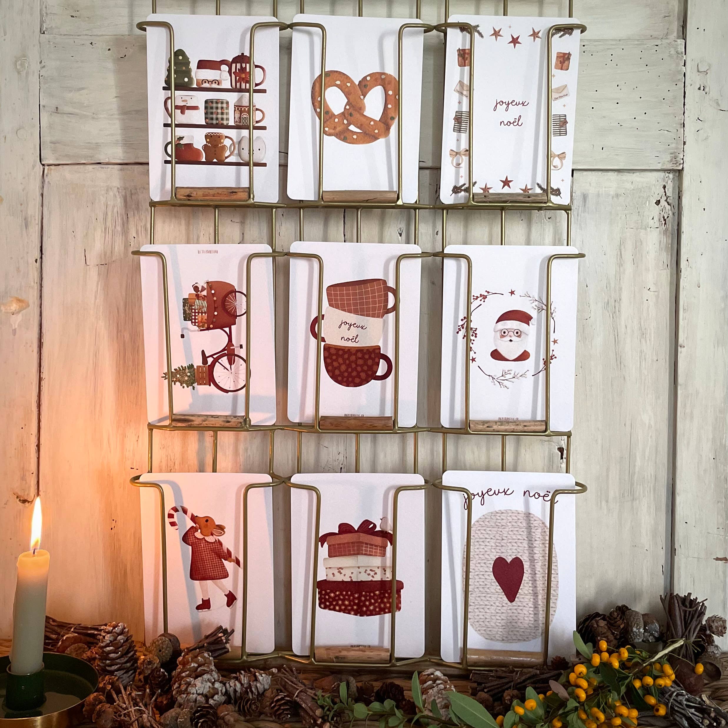 Carte "Cargaison de Noël"