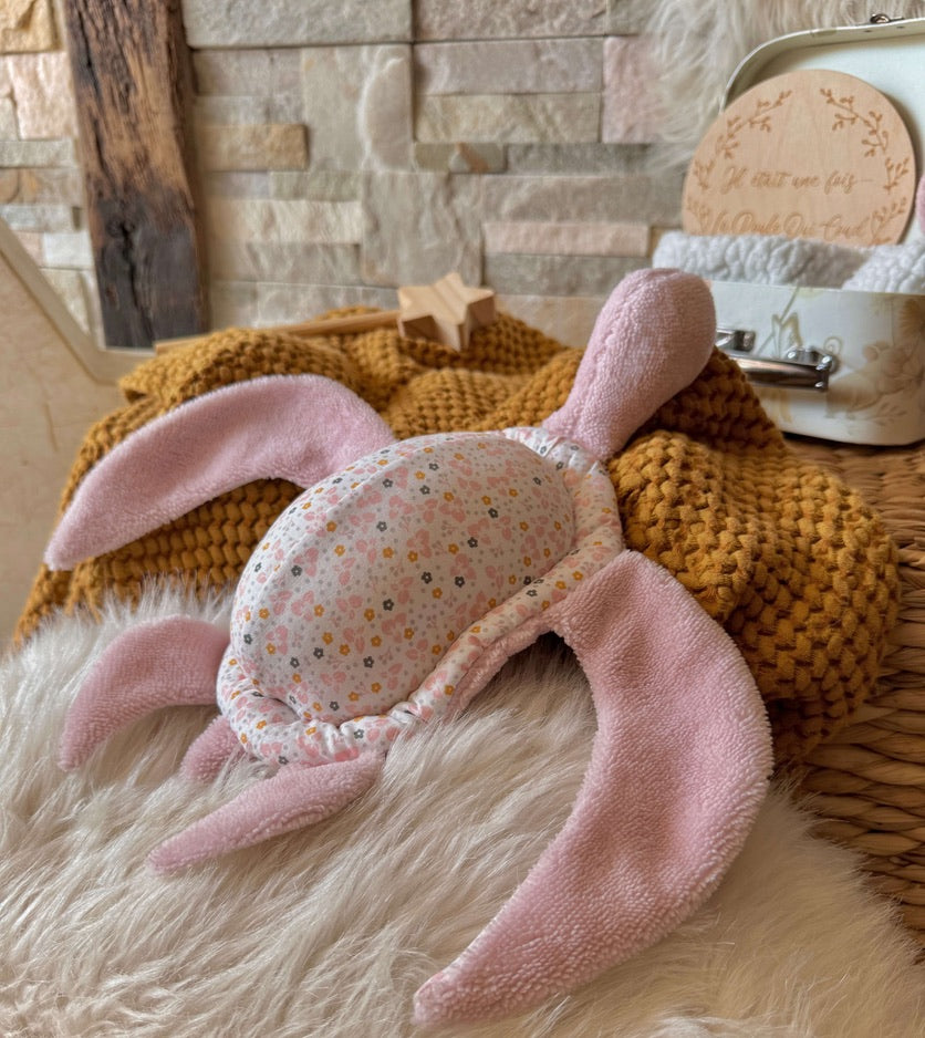 Doudou Tortue  / Kamil Rose Thé