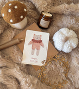 Carte “Doudou Chat blanc"