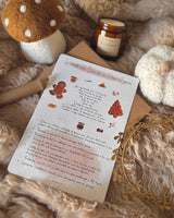 Carte "Biscuits pain d'épices"