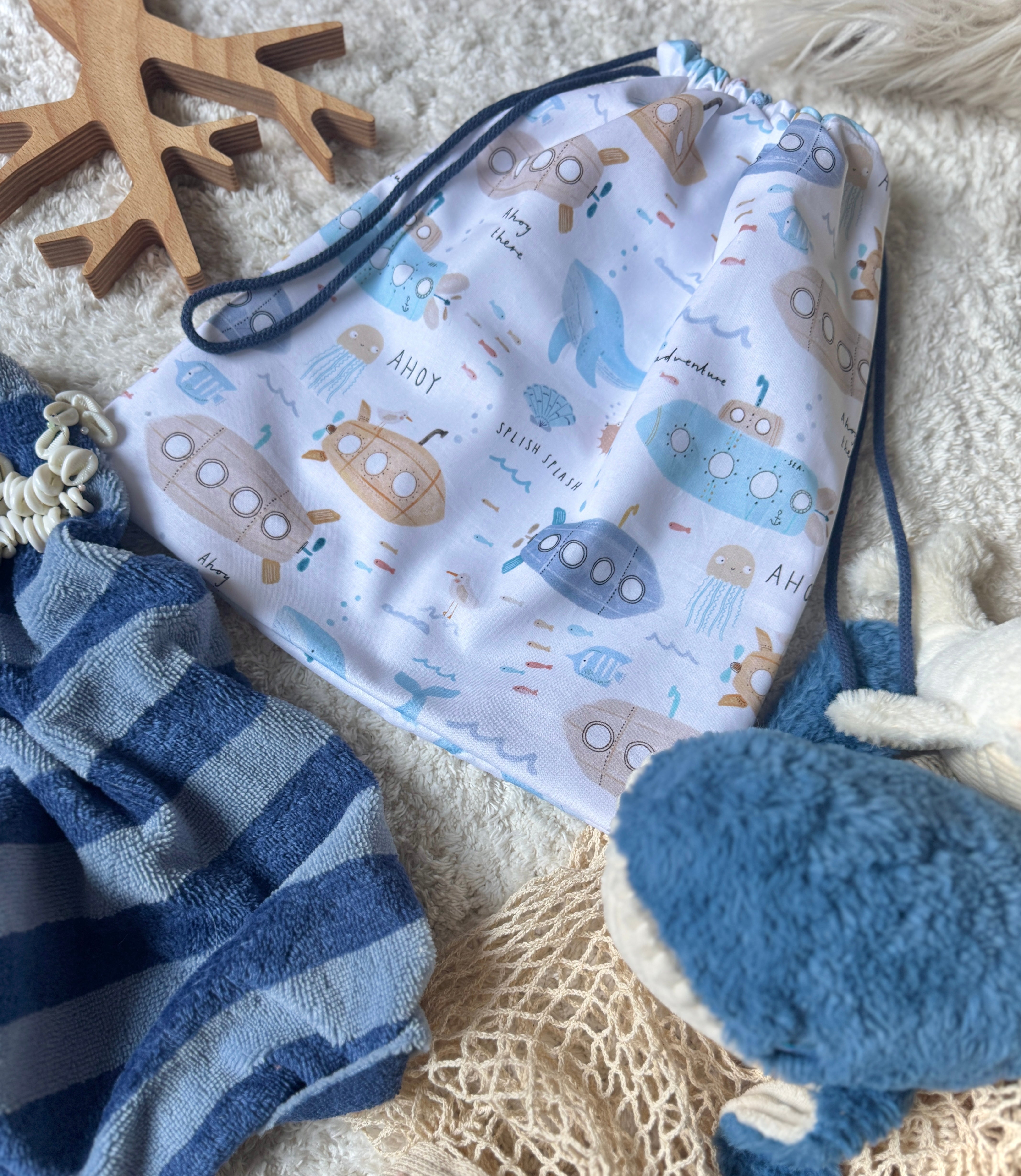 Pochon - Sac de Piscine - Sac Doudou / Ahoy