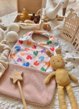 Bavoir Grand Bout'Chou / Tissu Imperméable Chrichri - Bambou Skin