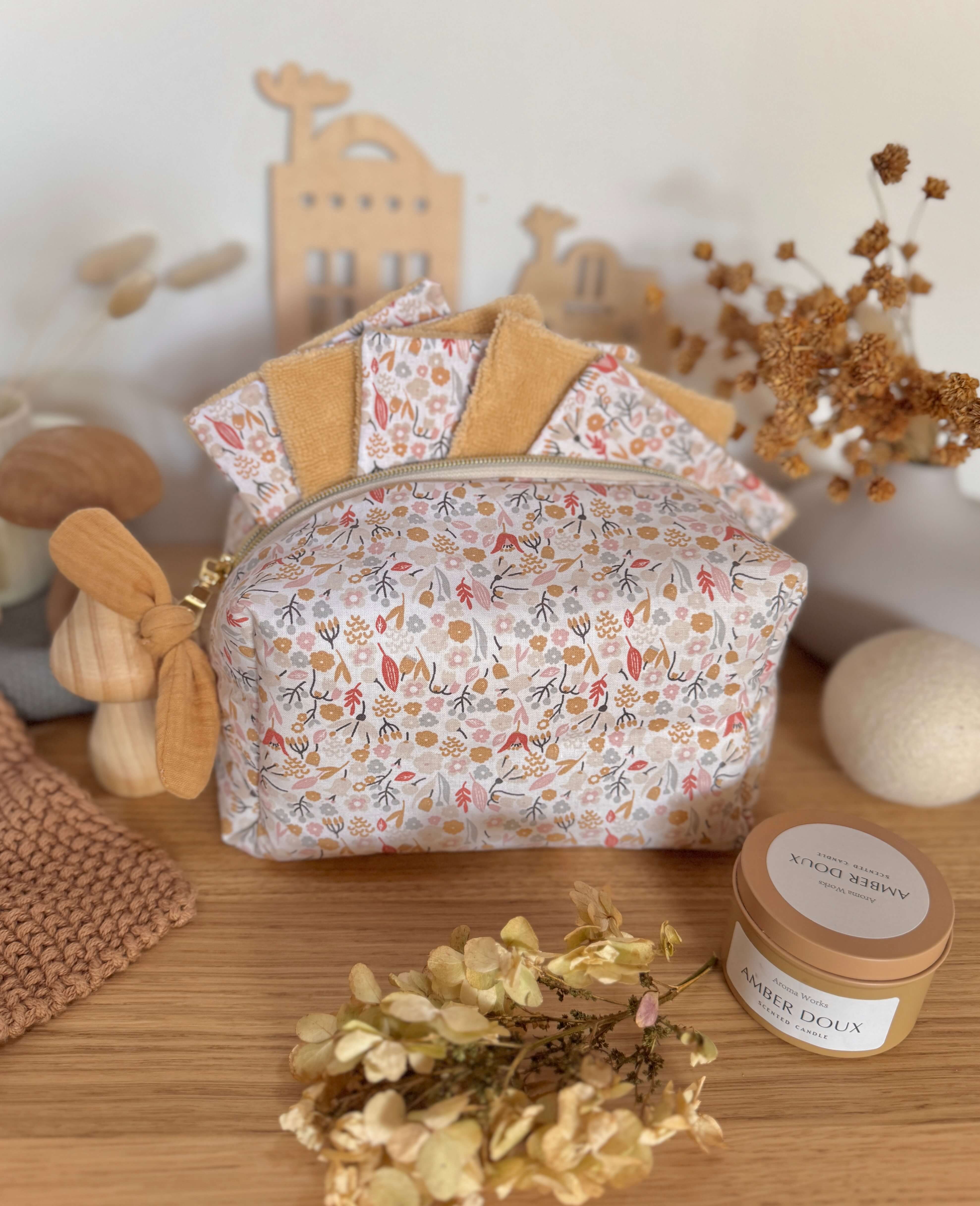 Trousse de toilette / Alice Blanc Blé