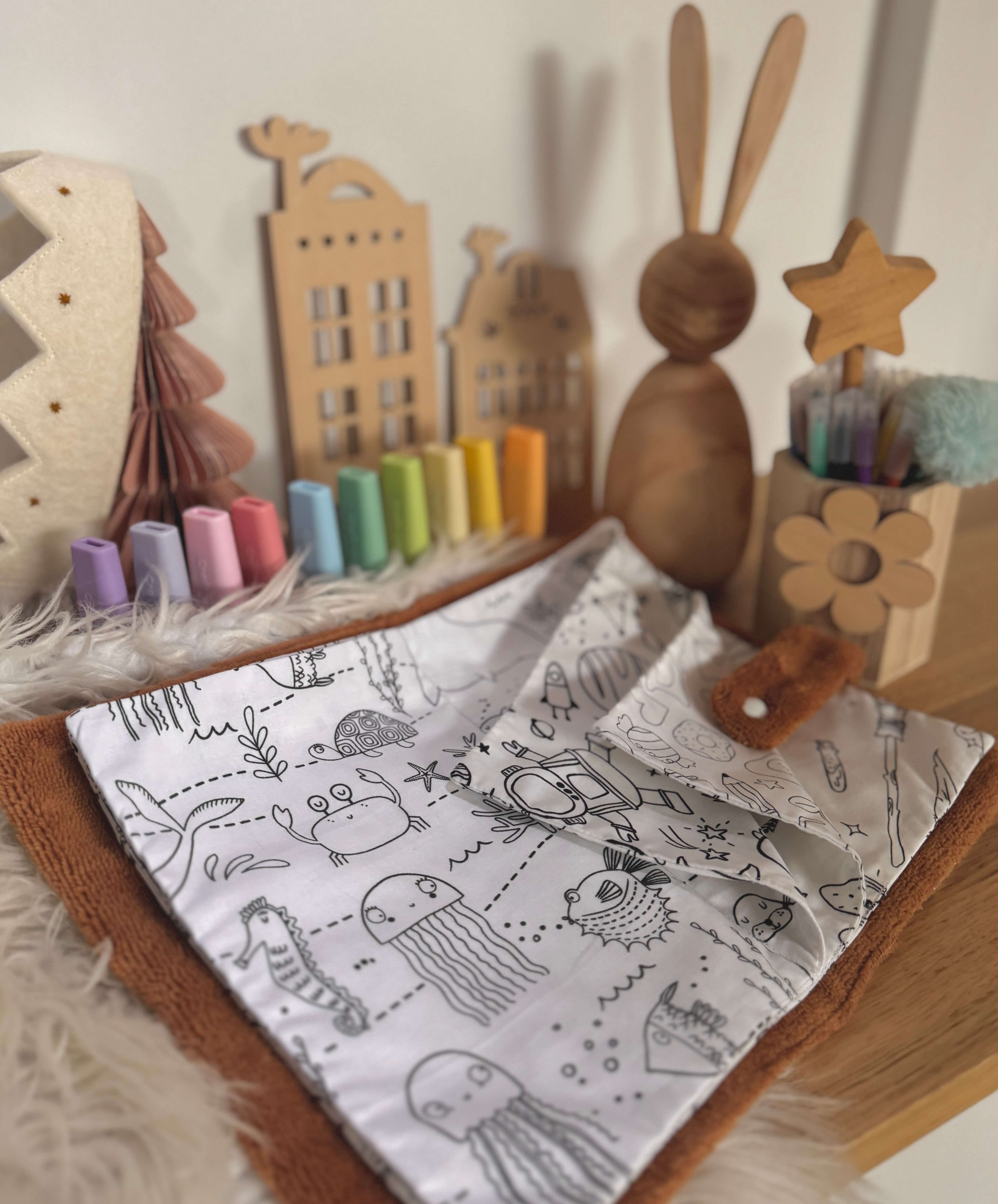 Cahier de Coloriage Lavable / Karott