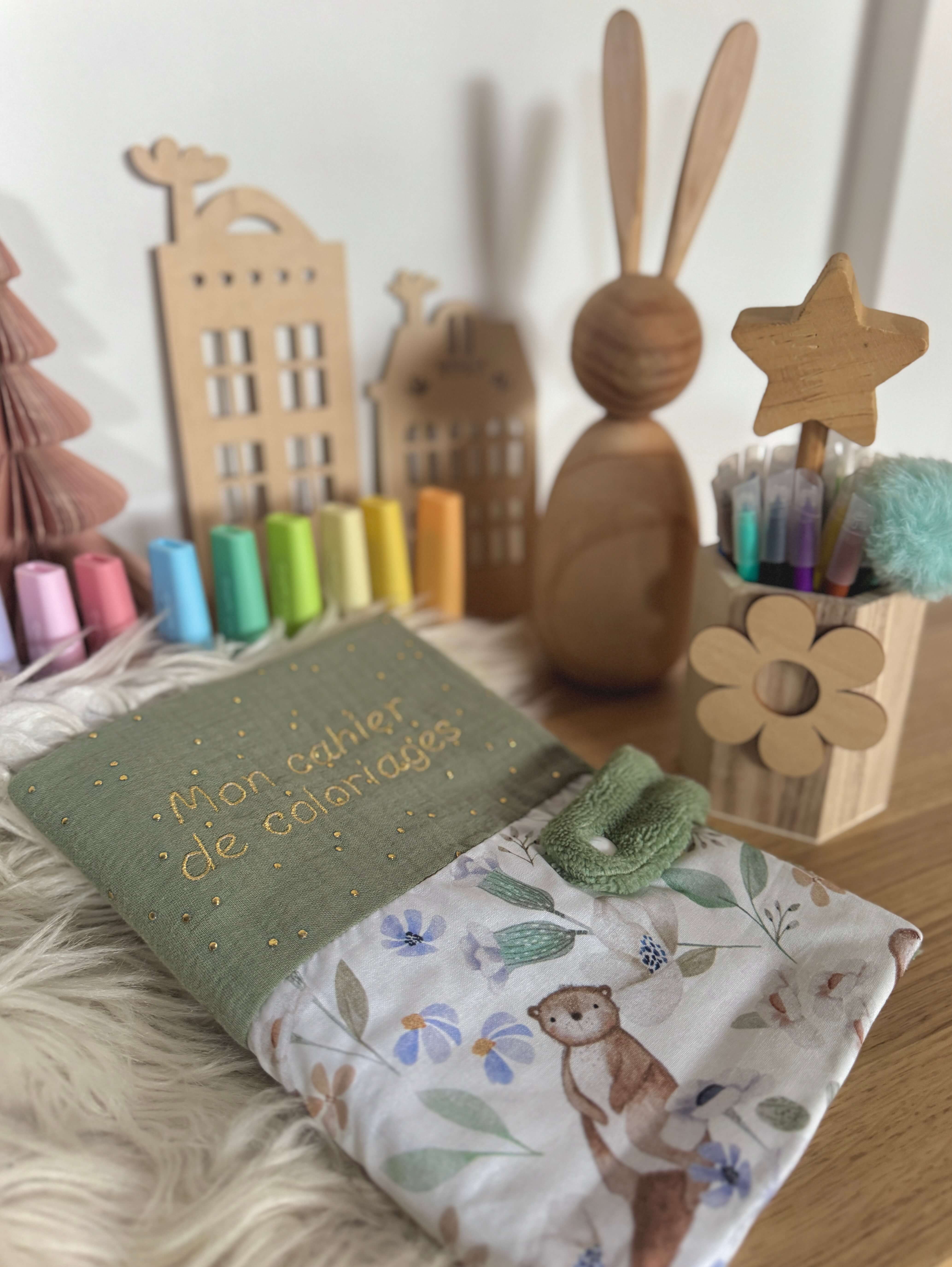 Cahier de Coloriage Lavable / Cléonie