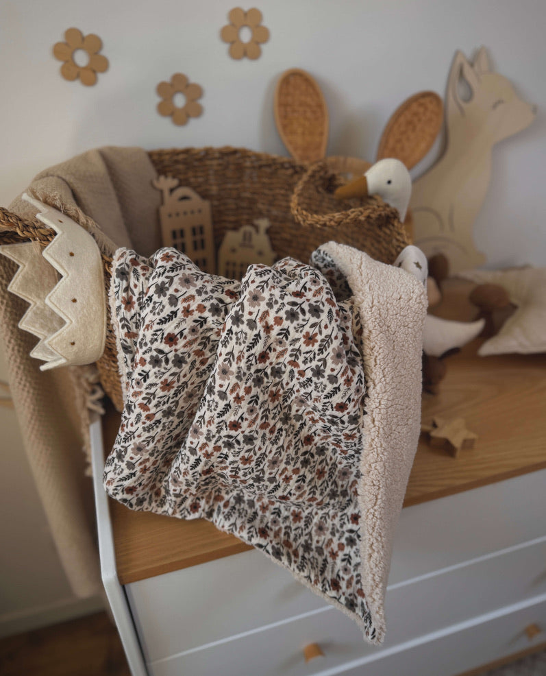 Couverture Double Gaze à Motifs / Maddy