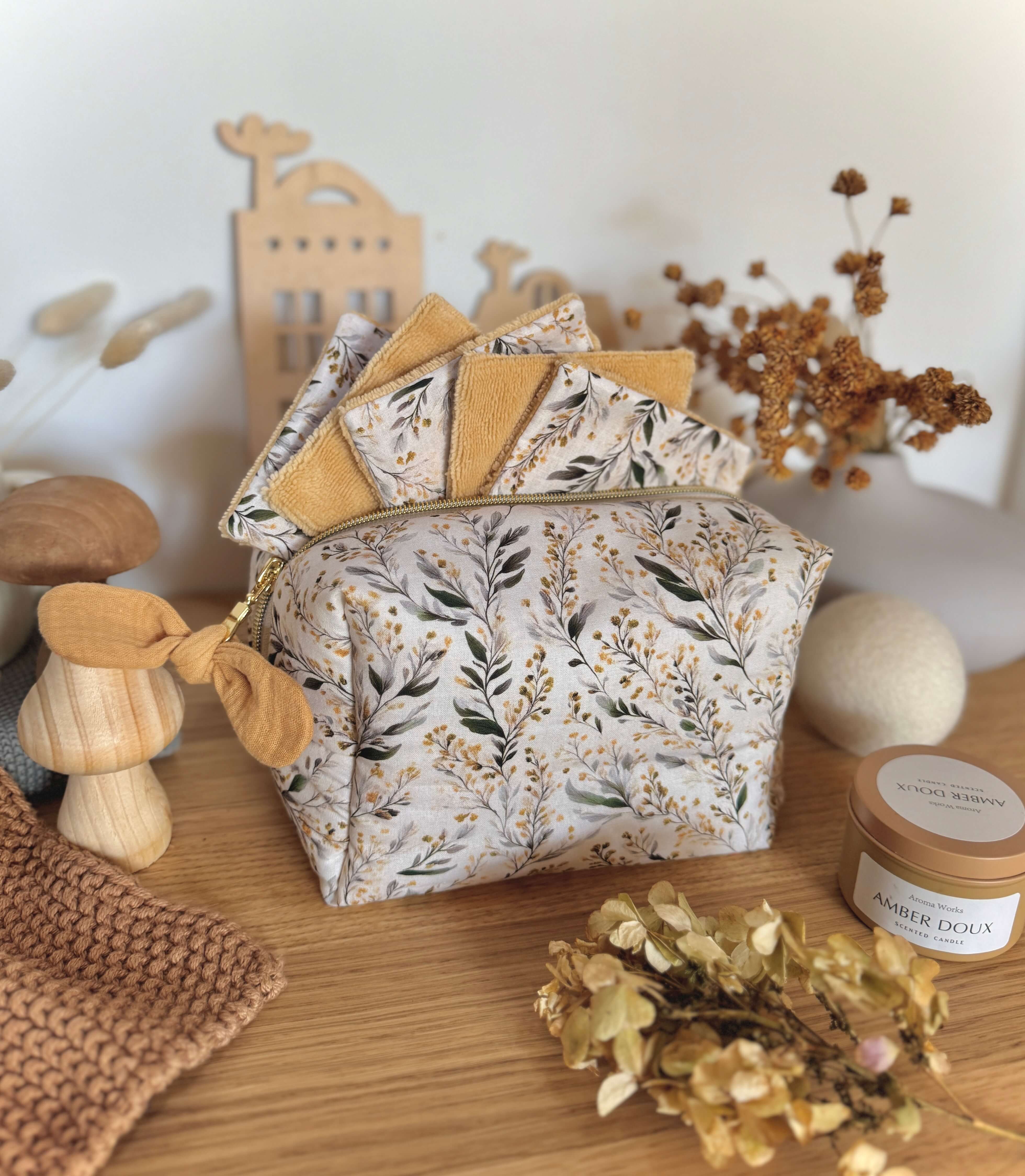 Trousse de toilette / Mimosa