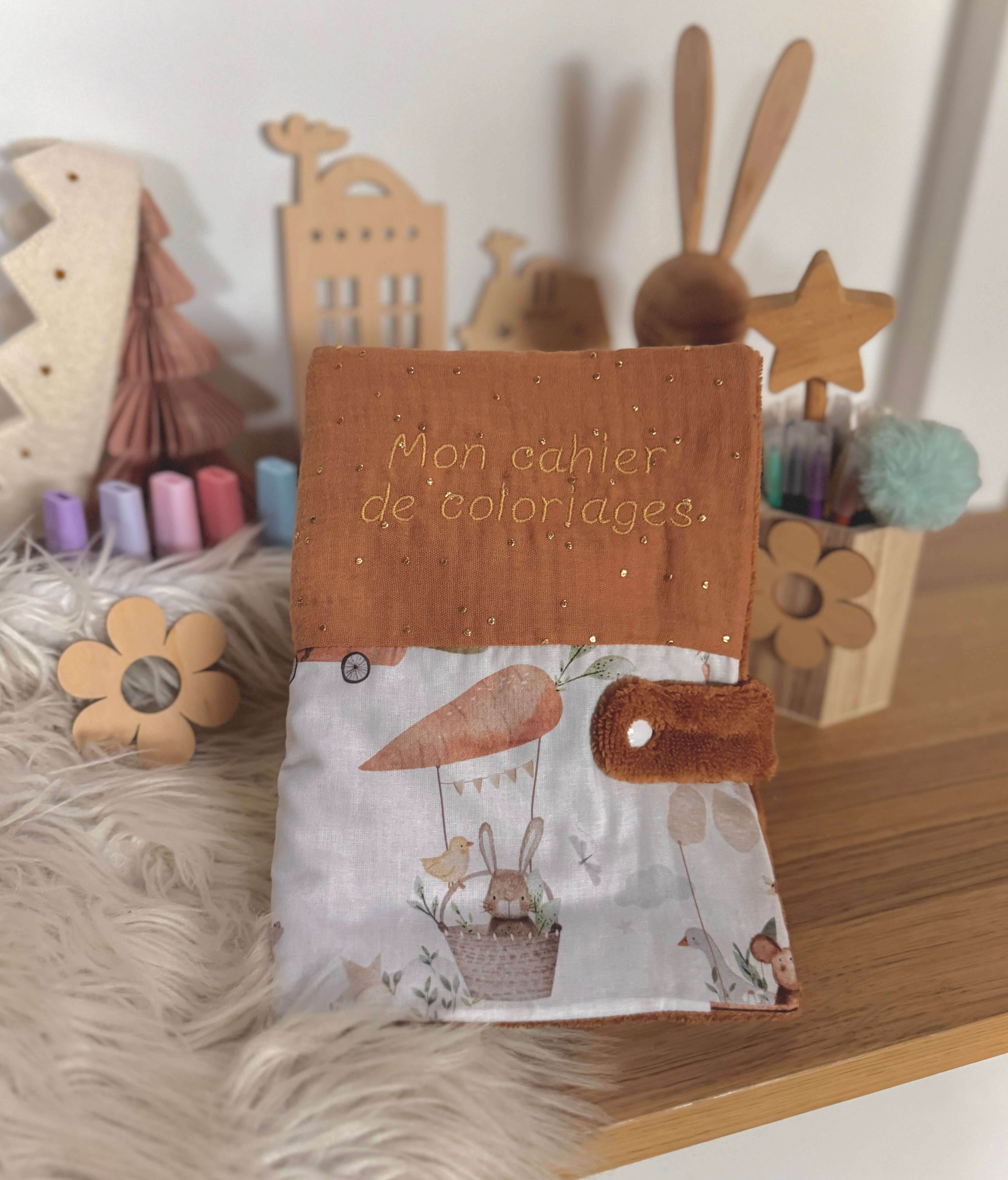 Cahier de Coloriage Lavable / Karott