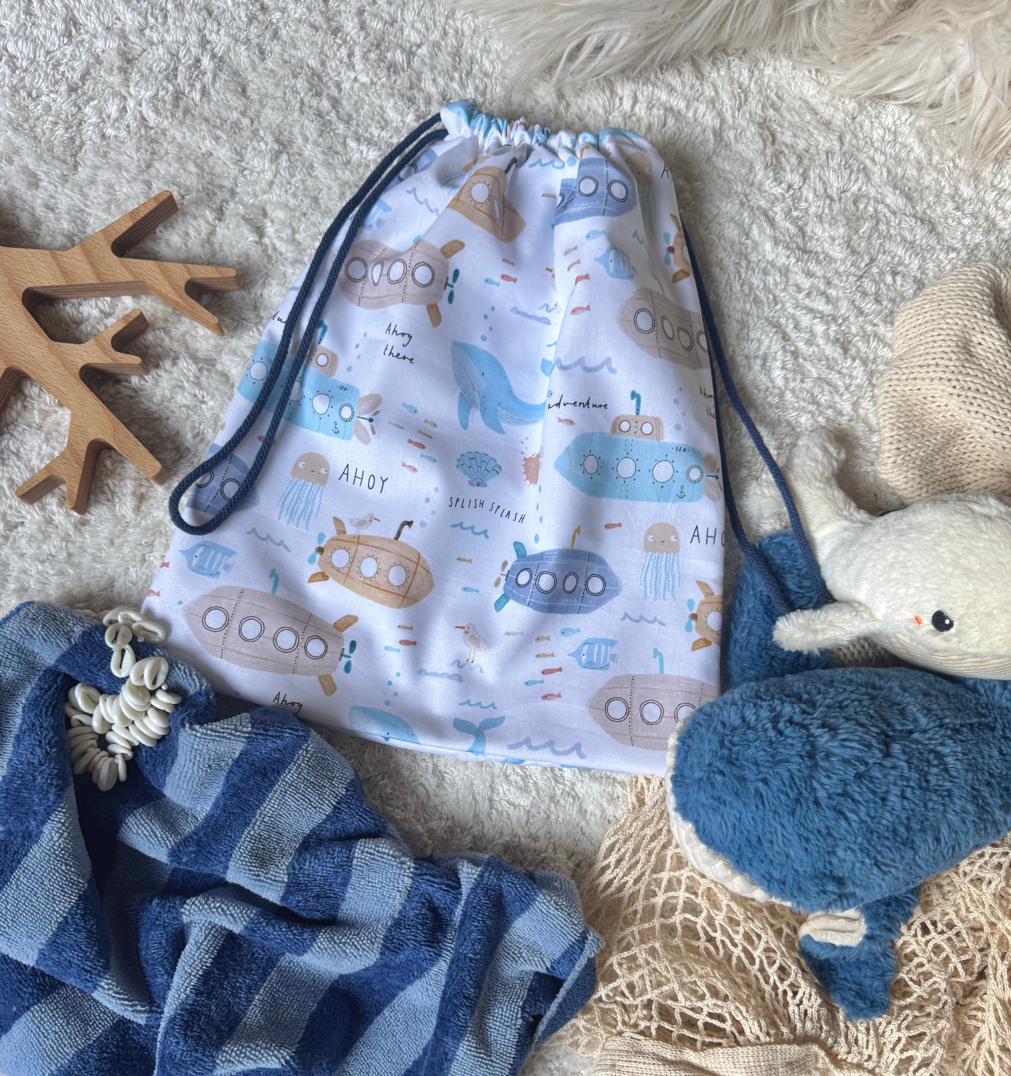 Pochon - Sac de Piscine - Sac Doudou / Ahoy