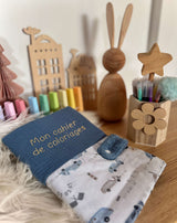 Cahier de Coloriage Lavable / Gogogo