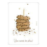 Carte "Anniversaire Cookies"