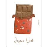 Carte "Chocolat de Noël"