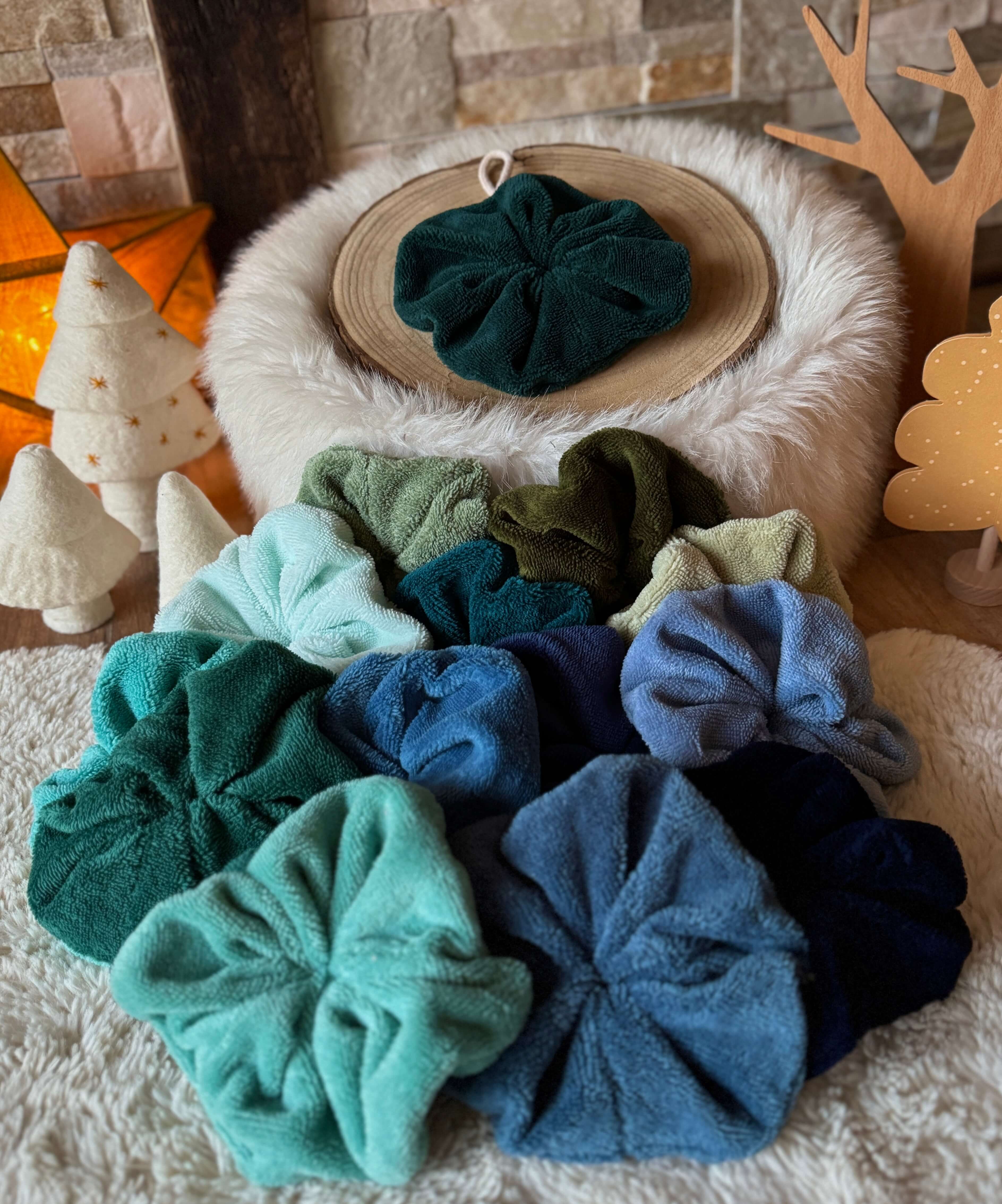 Fleur de douche Bambou / Coloris au choix