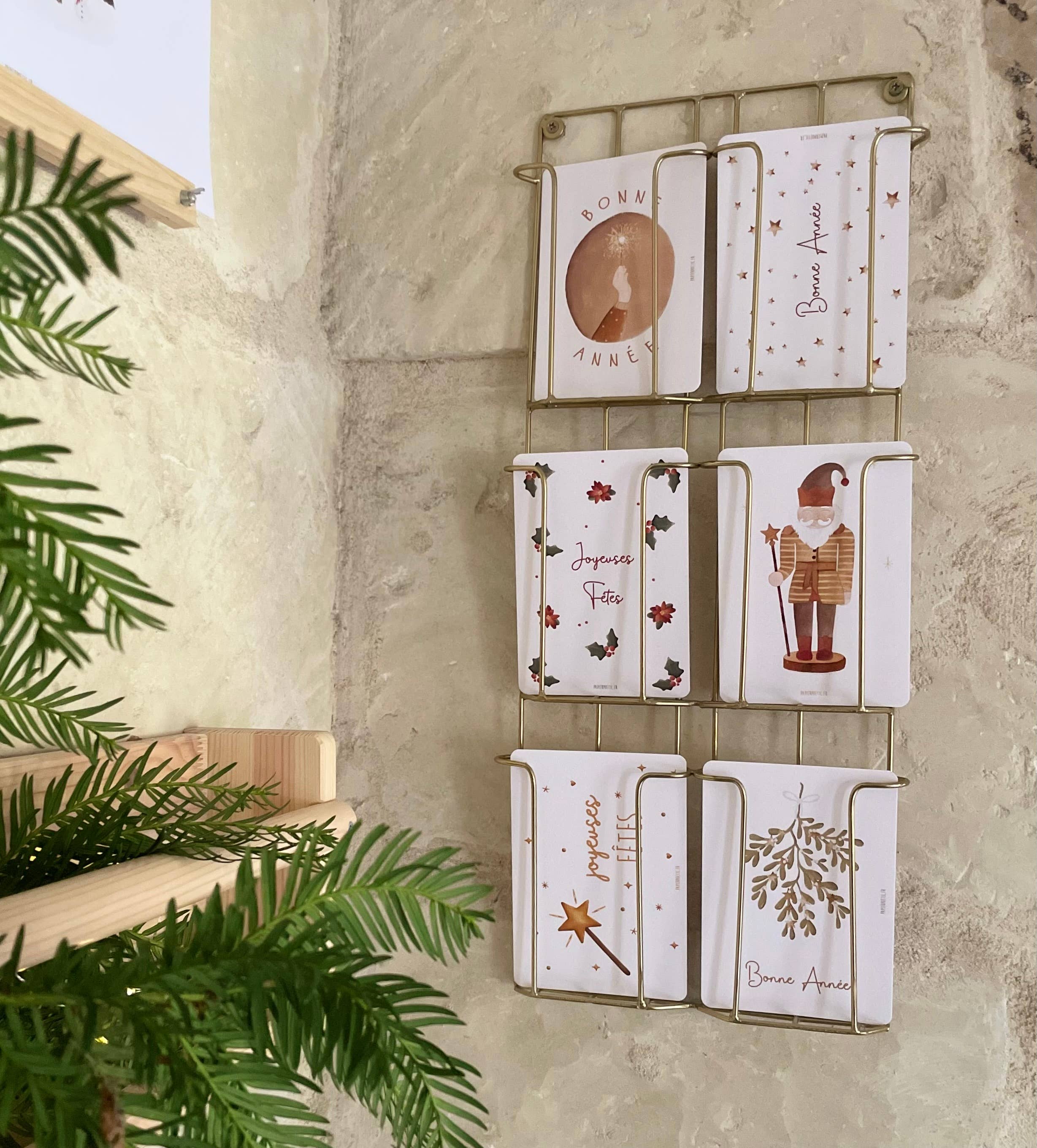 Carte "Baguette de fête" - Joyeuses Fêtes