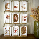 Carte "Ballons Animaux d'Automne"